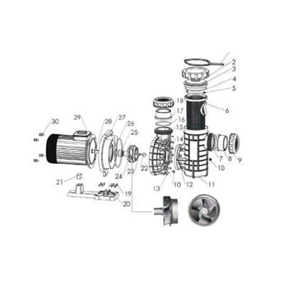 Storm model pump